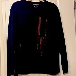 Jordan long sleeve shirt
